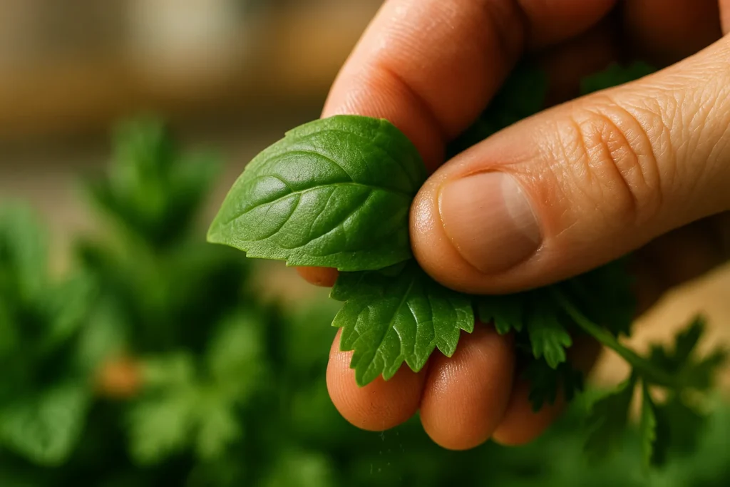 Flavour Profiles: Parsley, Mint and Cilantro
