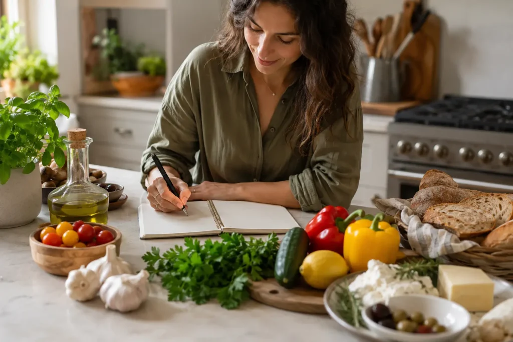 Planning a dinner party menu