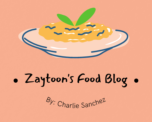 Zaytoon's Food Blog